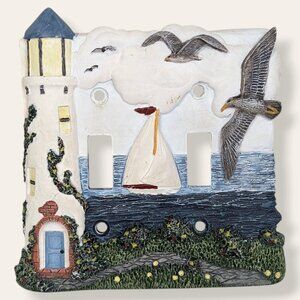 V. 2-Switch Lighthouse Light Switch Cover